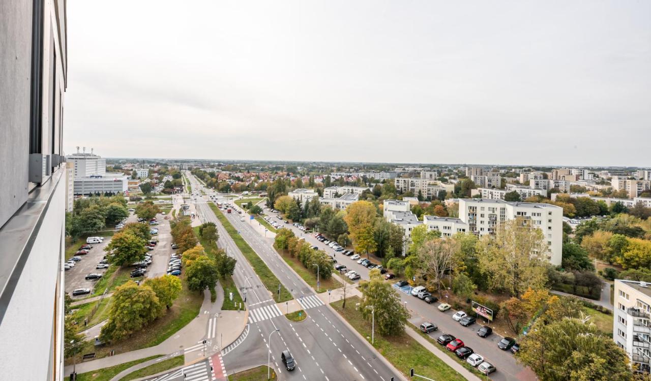 Metro Imielin 13Th Floor Apartment Варшава Екстер'єр фото